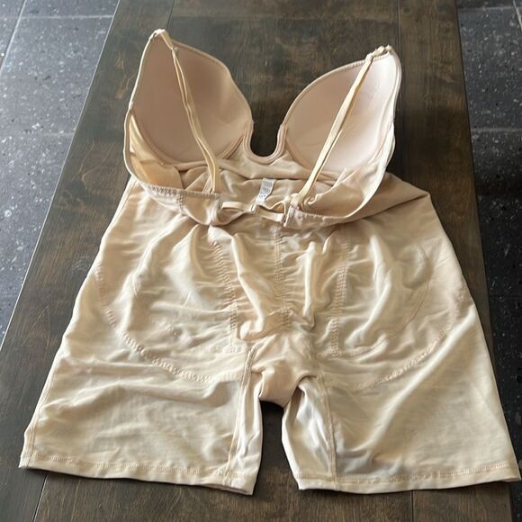 New Slimers Shaper Tummy Control U Plunge Backless Full Body Shapewear BodySuit - Picture 8 of 16